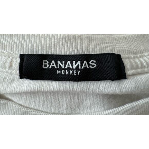 Bananas Monkey "Homies" T Shirt Tee Top White Mens Size Medium Sold Out!! - Picture 4 of 7